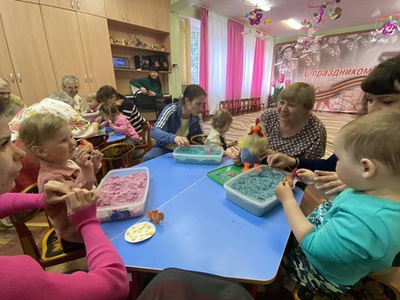 ВСТРЕЧА МАЛЫШЕЙ С \u0022БАБУШКОЙ \u002D ЗАГАДУШКОЙ\u0022