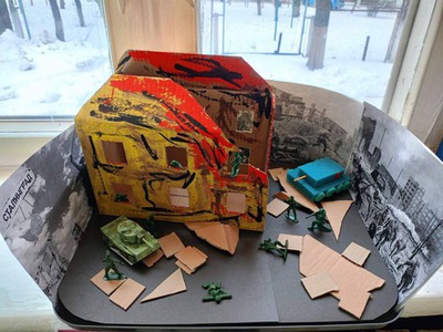 МАКЕТ \u0022БИТВА ЗА СТАЛИНГРАД\u0022